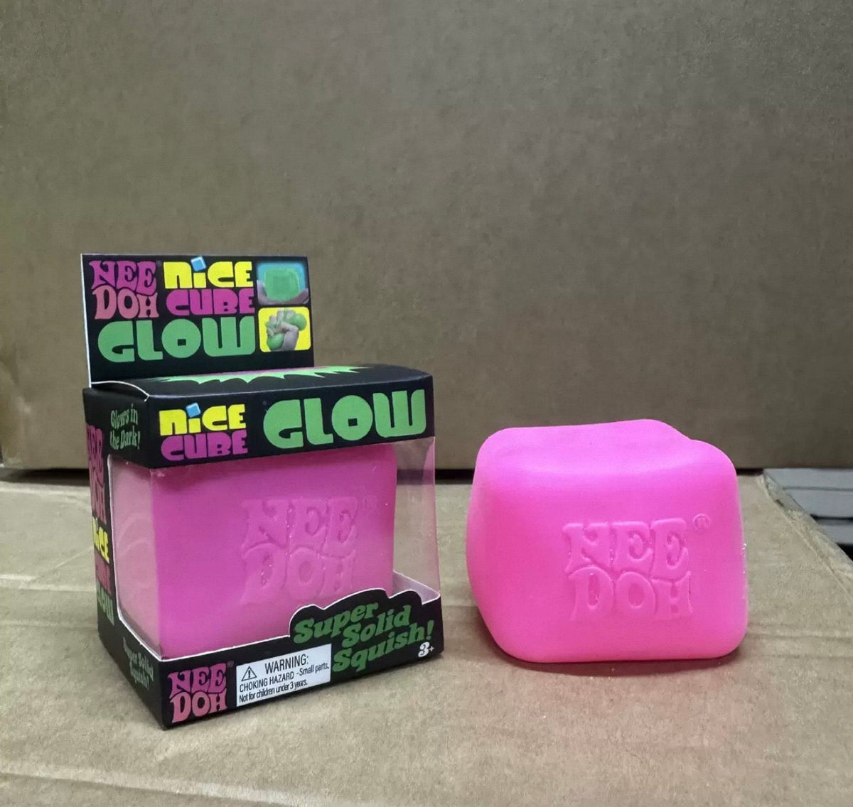 (Authentic) Needoh Nice Cube Glow