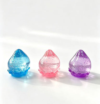 Authentic Schylling NeeDoh Dream Drop Squishy Stress Ball, Glitter Water Drop Squeeze Fidget Toy