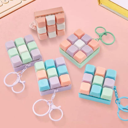 Stress-Relief Keyboard Keychain