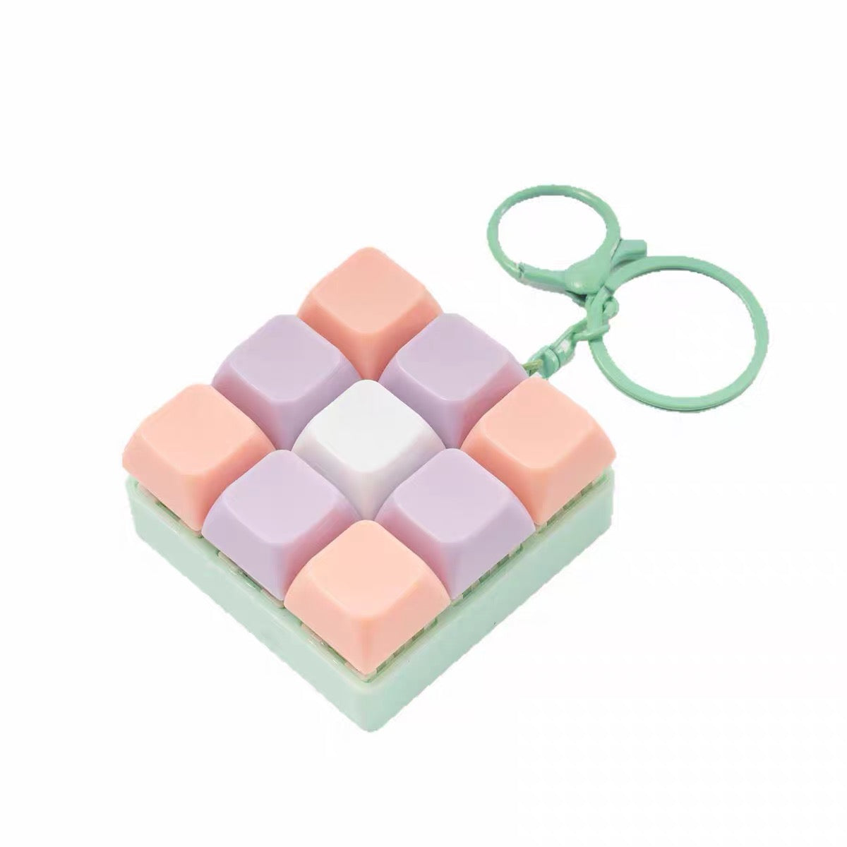 Stress-Relief Keyboard Keychain