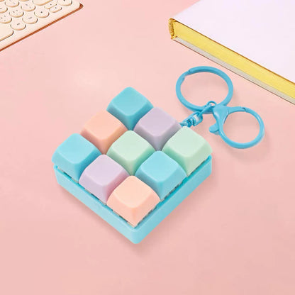 Stress-Relief Keyboard Keychain