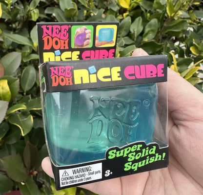 Nee Doh Nice Cube Squish Fidget Toy（Authentic）