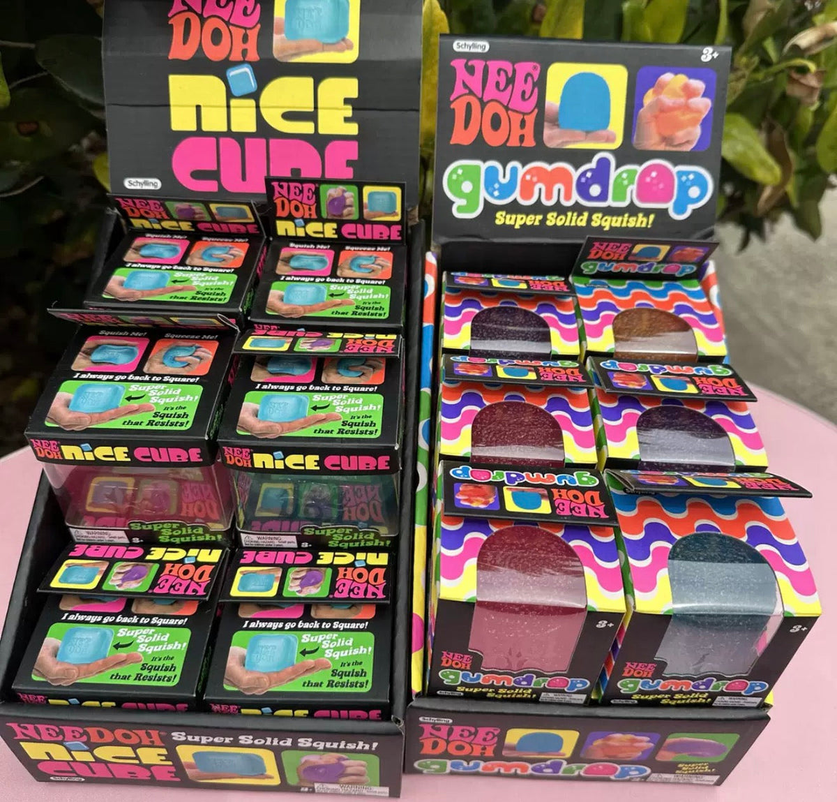 Nee Doh Nice Cube Squish Fidget Toy（Authentic）