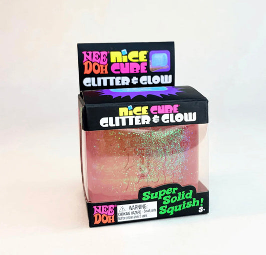 Needoh Nice Cube Glitter Glow(Authentic)