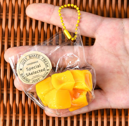 Little Fruit Squishy KeyChain Fidget Toy
