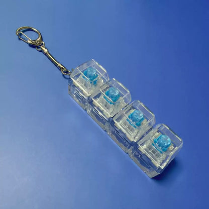 Stress-Relief Keyboard Keychain