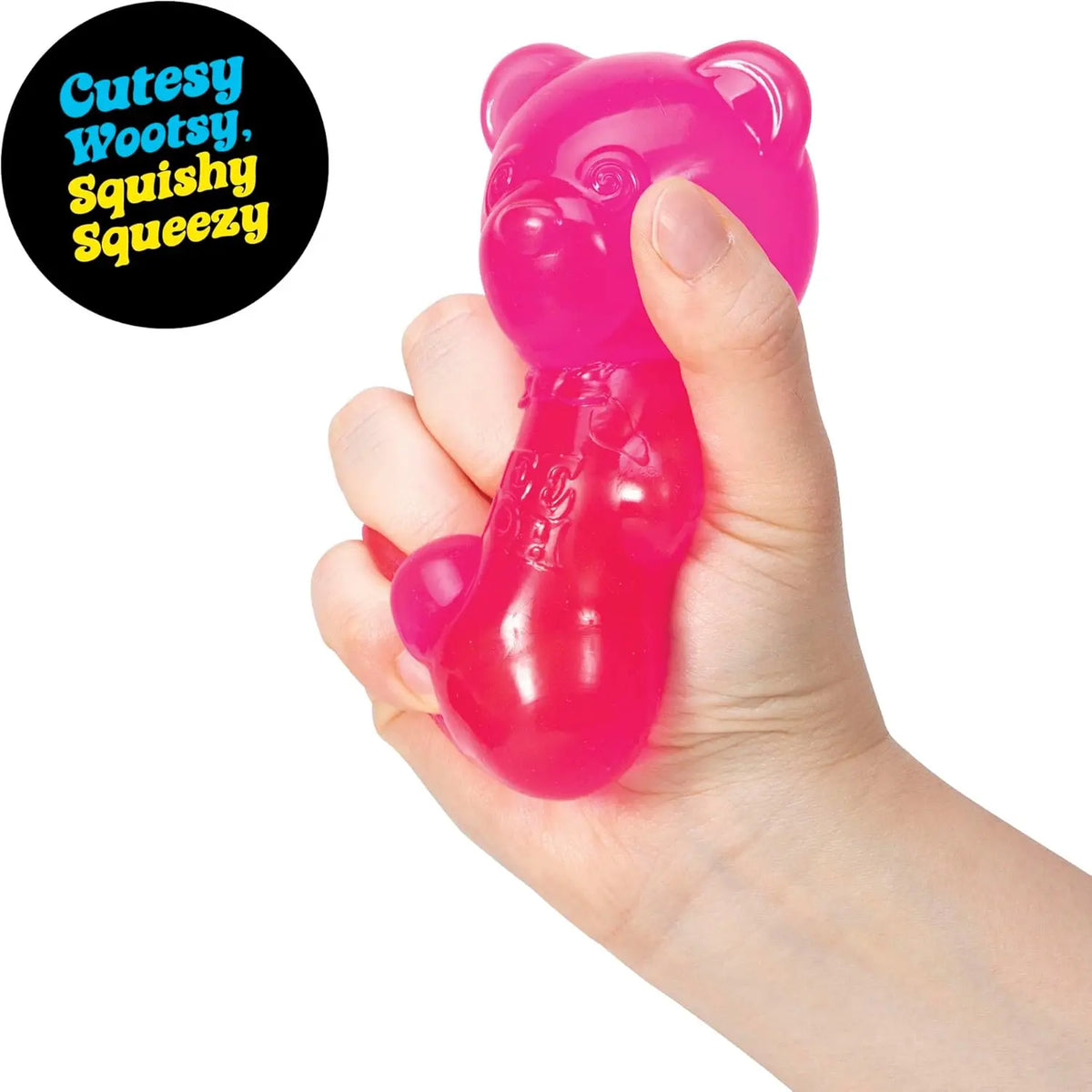 8cm NeeDoh Gummy Bear Squishy Toy, Jelly Filled Slow Rising Stress Relief Fidget Toy（Authentic）